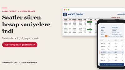 Borsa İstanbul’da varant işlemi yapanlar